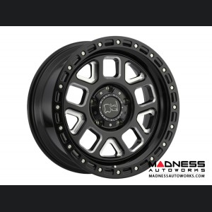 Black Rhino Alpine Wheels - Gloss Black w/Milled Spokes - 5x127"